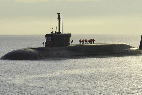 Tàu ngầm hạt nhân của Hải quân Nga. Ảnh: RIA Novosti.