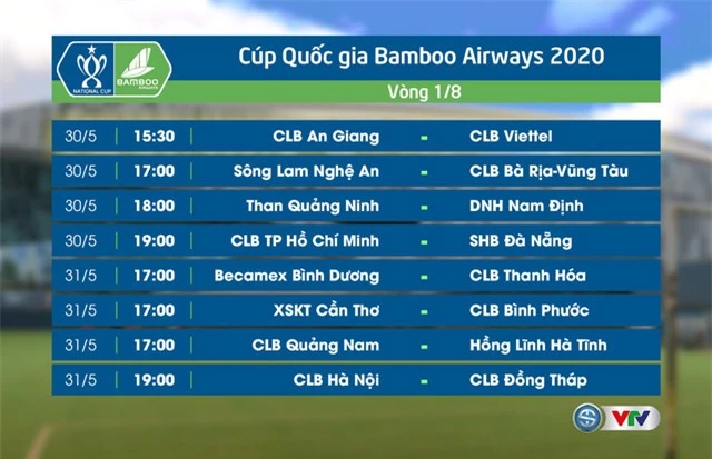 Vòng 1/8 Cúp Quốc gia 2020: Tâm điểm Than Quảng Ninh - DNH Nam Định, B. Bình Dương - CLB Thanh Hoá - Ảnh 1.