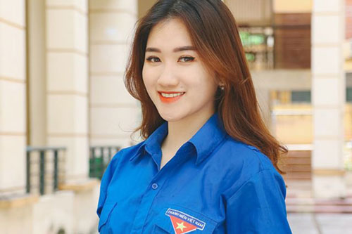 Top 10 thí sinh Hoa khôi Báo chí khoe sắc với màu áo xanh tình nguyện