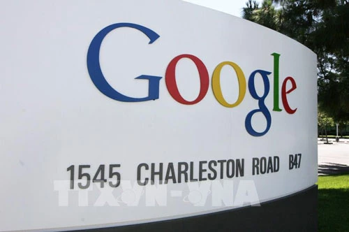 Biểu tượng Google tại Silicon Valley, San Francisco, Mỹ. Ảnh: AFP/ TTXVN