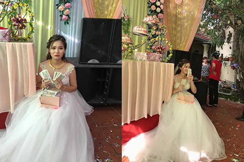 Cô dâu "dở khóc dở cười" nhận quà cưới 2.500 tờ 1.000 đồng từ hội bạn thân "siêu lầy"