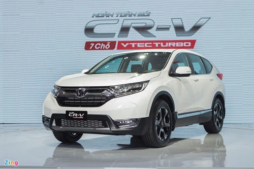 Honda CR-V là mẫu xe nhập khẩu duy nhất ở phân khúc crossover cỡ trung hiện nay.