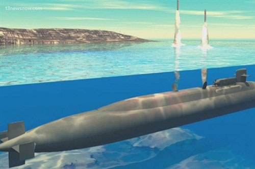 Nga chế giễu ‘tàu ngầm hạt nhân dát vàng’ của Mỹ