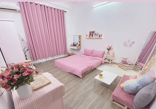 Biến phòng trọ 14 m2 thành phòng công chúa với chi phí 6 triệu
