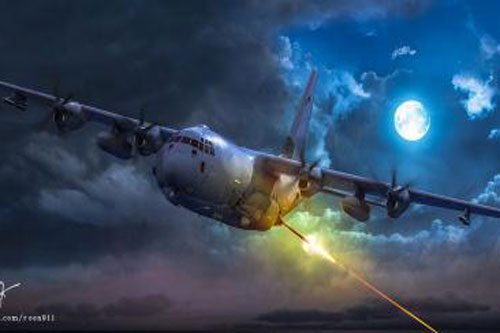 Mỹ biến AC-130J thành máy bay đánh chặn