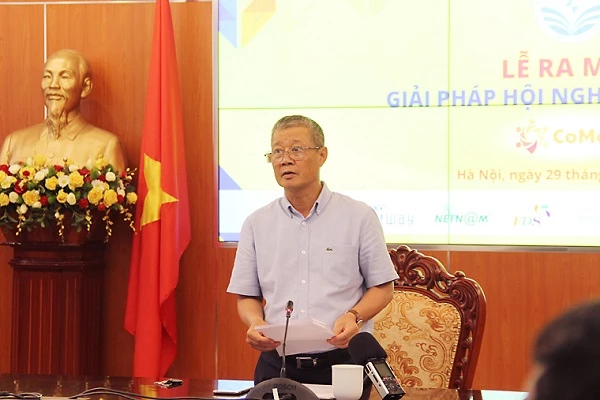 Thứ trưởng Bộ TT&TT Nguyễn Thành Hưng đã đến tham dự và phát biểu khai mạc sự kiện