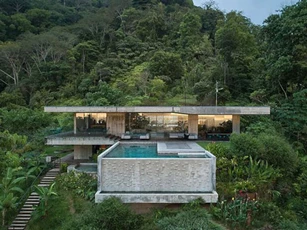 Biệt thự đậm chất nghệ thuật ở Costa Rica