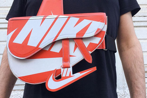 Chế hộp giày Nike thành túi Dior hơn 3.000 USD