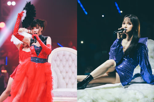 Hoàng Yến Chibi đẹp mê mẩn, Hương Giang đau đớn kể chuyện bắt ghen