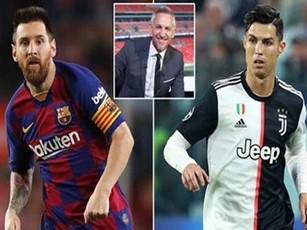 Cựu danh thủ người Anh nhận định: 'Ronaldo chưa xứng tầm với Messi'