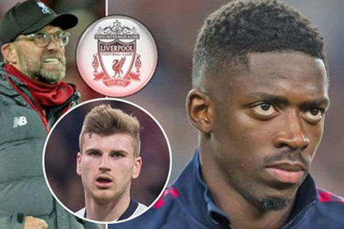 Liverpool nhắm 'bệnh binh 105 triệu euro' của Barca nếu mua hụt Werner