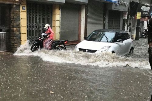 Hà Nội còn nhiều điểm ngập cố hữu trong mùa mưa năm nay