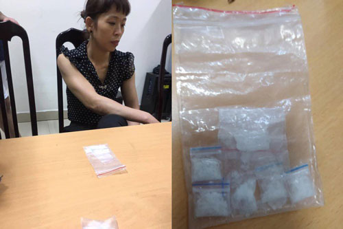 Hà Nội: Tạm giữ "nữ quái" giấu ma tuý trong áo ngực