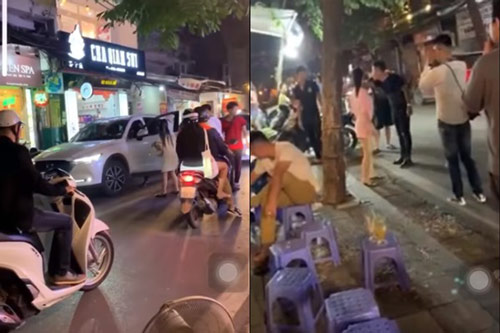 Thấy bạn trai chở gái lạ đi chơi, cô gái chạy ra "dằn mặt" thì nhận được câu trả lời phũ phàng