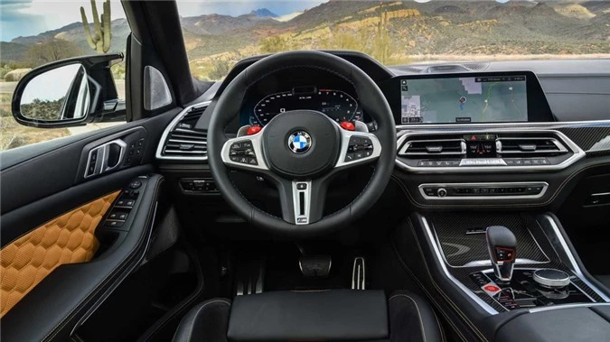 BMW X5 M Competition 2020 - mạnh nhưng không nhanh hơn đối thủ ảnh 07