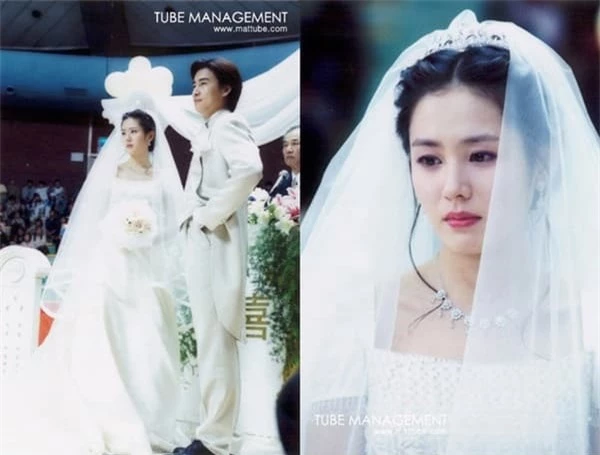 Loạt ảnh của Son Ye Jin 20 năm trước hot trở lại: Gương mặt baby, mắt ngấn lệ làm cô dâu xinh đẹp 6