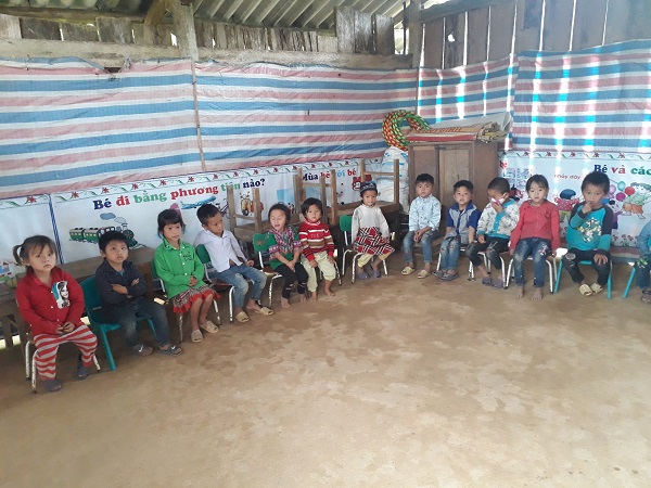 Quỹ “Mái trường cho em” tài trợ xây dựng lớp học mầm non tại thôn Tân Bình, xã Tân Nam, huyện Quang Bình, Hà Giang