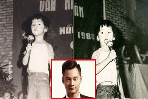 Ca sĩ Đức Tuấn tung ảnh hiếm ngày nhỏ, chứng minh mê hát từ bé