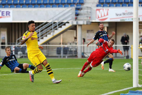 Jadon Sancho: Cú hat-trick hoàn hảo và thông điệp dậy sóng từ George Floyd