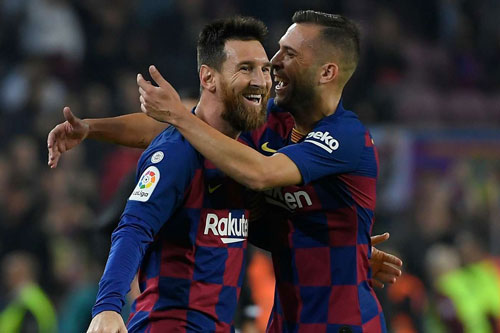 Alba: 'Nhiệt huyết của Messi truyền cảm hứng cho đồng đội'