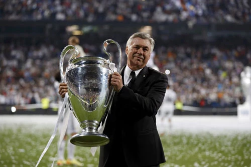 3. Carlo Ancelotti (Parma, Juventus, Milan, Chelsea, PSG, Real Madrid, Bayern Munich, Napoli - Tỷ lệ chiến thắng: 55.15%, vô địch 2 lần).