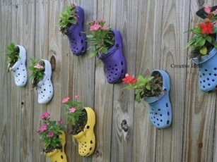 CLIP: Hướng dẫn tái chế dép cũ để trồng hoa mười giờ cực đẹp và dễ thương