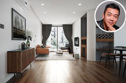 Không gian tối giản nhưng hiện đại trong tổ ấm mới của nhạc sĩ Đỗ Bảo