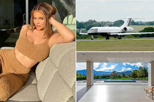 Kylie Jenner vung tiền mua máy bay, biệt thự