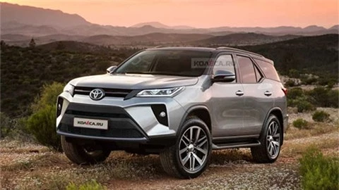 Toyota Fortuner 2021 kiểu dáng hầm hố sắp về VN, giá 'ngon' đe nẹt Hyundai Santa Fe, Ford Everest