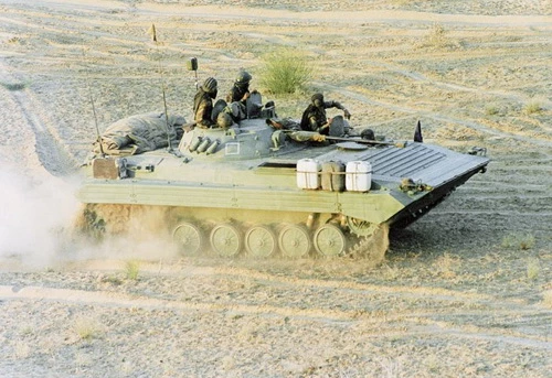 Xe chiến đấu bộ binh BMP-2 của Quân đội Ấn Độ. Ảnh: Jane's 360.