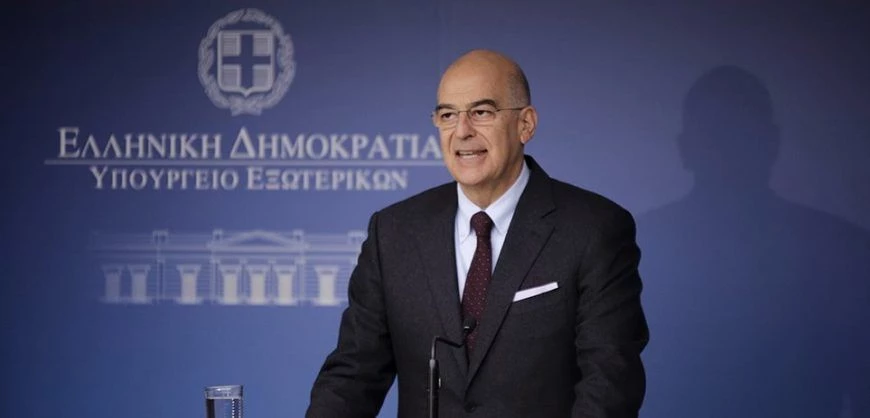 Bộ trưởng Ngoại giao Hy Lạp Nikos Dendias. (Nguồn: Protothema)