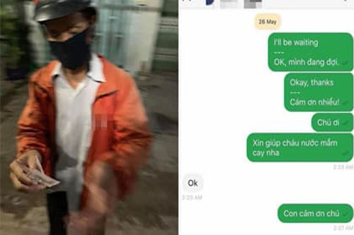 Câu chuyện về chú shipper giao đồ ăn lúc 3 giờ sáng khiến nhiều người phải suy ngẫm: Hãy trân trọng những gì mình đang có