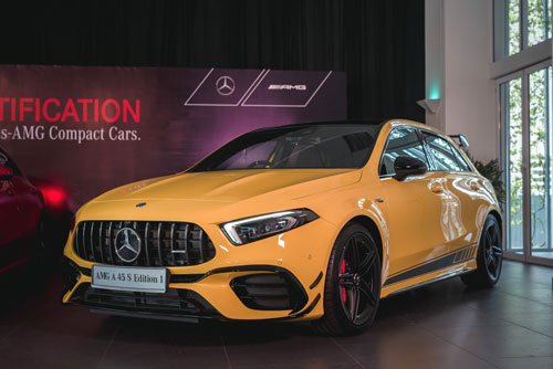 Mercedes-AMG A45S: Công suất 416 mã lực, giá gần 2,5 tỷ đồng