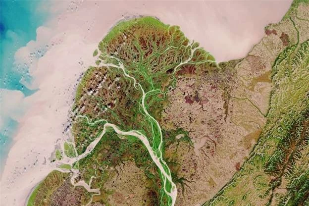 Châu thổ sông Yukon ở Alaska, Mỹ.