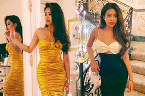 Tiên Nguyễn chăm mặc đồ bó khoe body gợi cảm