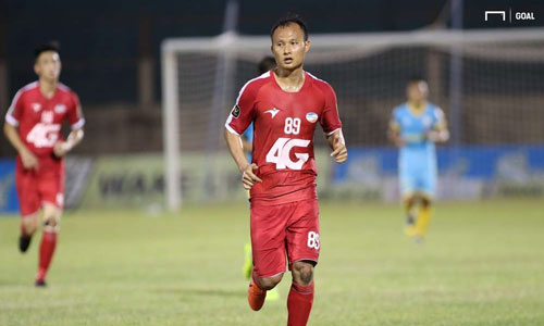 Trọng Hoàng phải nghỉ thi đấu 3 tuần vì rách cơ đùi