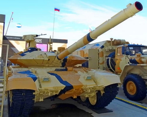Xe tăng chiến đấu chủ lực T-90MS của Nga. Ảnh: Topwar.
