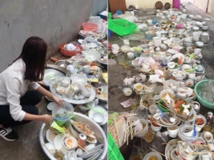 Ra mắt nhà người yêu bị ép rửa 15 mâm bát đũa, cô gái phản ứng “sốc” khiến CĐM vô cùng hưởng ứng