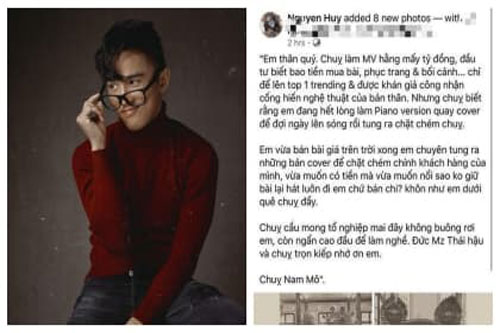 Thành viên The Bells đăng đàn 'bóng gió' việc Mr. Siro đã bán bài hát giá cao, Hoà Minzy lên tiếng