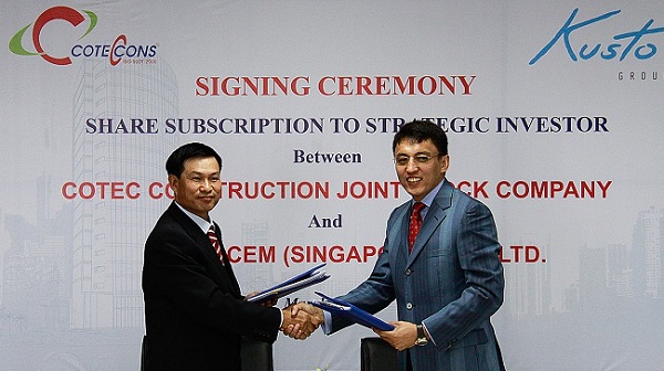 Diễn biến mâu thuẫn giữa Coteccons và cổ đông lớn Kusto