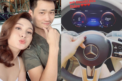 Bảo Thanh quả là mỹ nhân "số hưởng": Được chồng chăm sóc, cưng chiều hết mực lại còn tặng cả xế sang tiền tỷ!