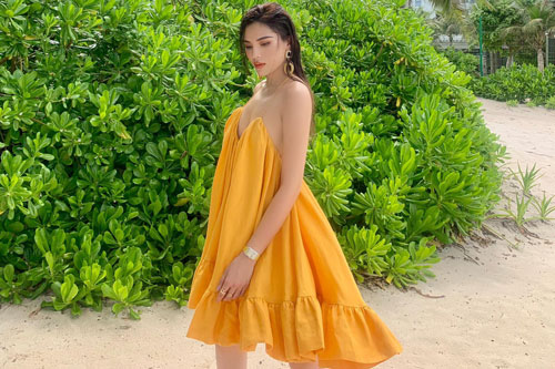 Hoa hậu Kỳ Duyên gợi cảm sau nỗ lực giảm cân