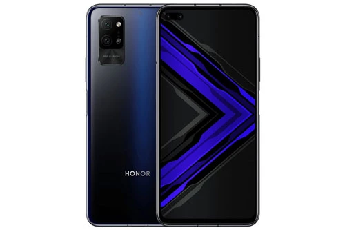 Honor Play 4 Pro có thiết kế khá bắt mắt với khung nhôm, 2 bề mặt bằng kính cường lực. Phiên bản màu xanh có thêm những hoạ tiết ở mặt lưng. Play 4 Pro sở hữu kích thước 162,7x75,8x8,9 mm, cân nặng 213 g. 