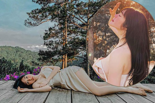 Elly Trần tung loạt ảnh gợi cảm, gọi mình là ‘oan hồn’