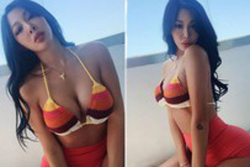 Nữ rapper ‘hở bạo’ nhất xứ Hàn tung ảnh bikini ‘thiêu đốt’ mùa Hè