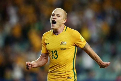 9. Aaron Mooy (Australia - Giá trị chuyển nhượng khoảng 9,5 triệu euro).