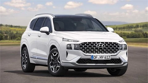 Hyundai Santa Fe 2021 lột xác tuyệt đẹp, giá mềm, khiến Toyota Fortuner, Ford Everest 'suy sụp'