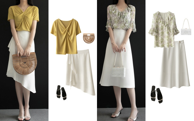 Gợi ý 12 set đồ với chân váy trắng vừa xinh lại gọn dáng hết sẩy cho nàng công sở