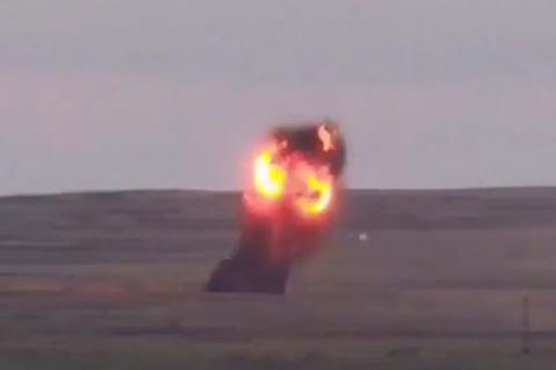 Su-34 ném bom mang động cơ phản lực công phá kinh hoàng