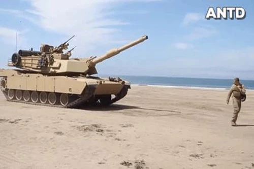 Xe tăng M1A2 Abrams của Mỹ đang tung hoành trên khắp chiến trường